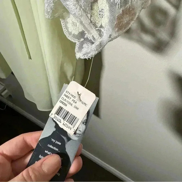 NWT Vintage Josie Natori Slip and Robe Intimates  S - Picture 9 of 10